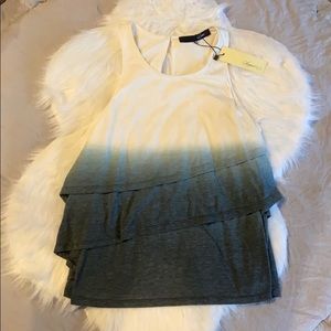 BNWT Sugarlips ombré racer back tank
